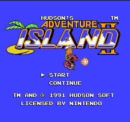 Adventure Island II screenshot 5 for NES